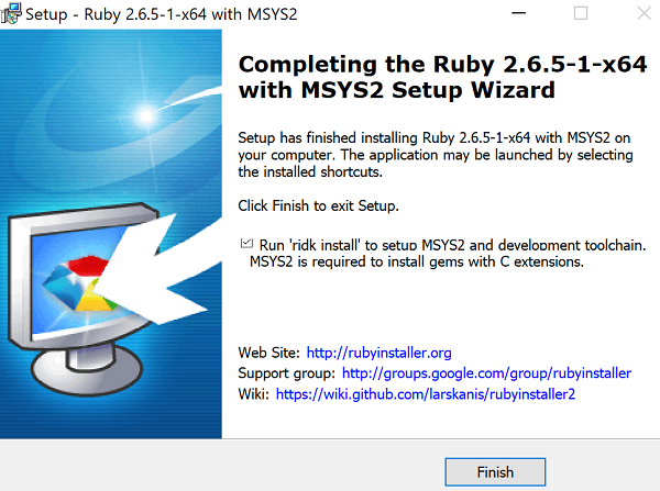 RubyInstallWiz3